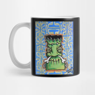 Frankenstein shrunken head Mug